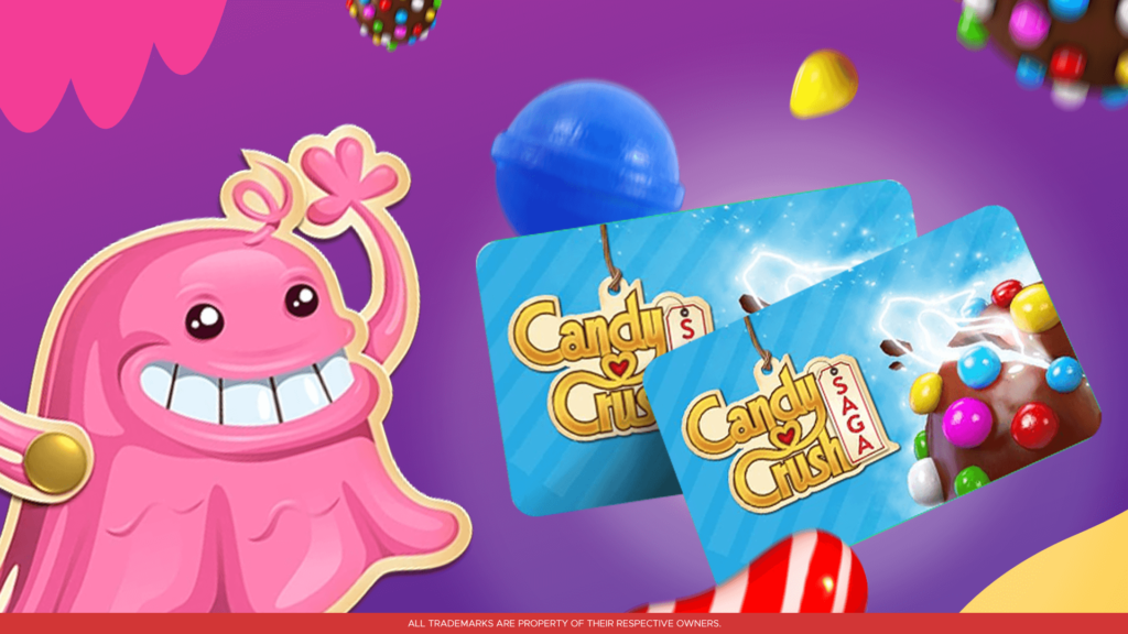 Sweet News: Official Candy Crush Gift Cards Now at Eneba!