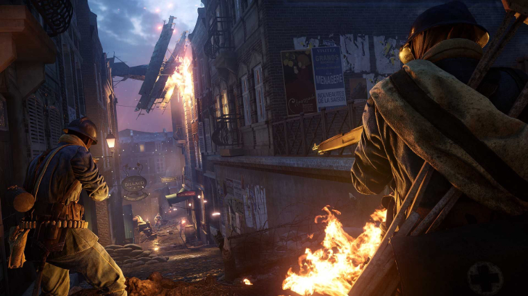 Battlefield 1 Shootout in the Middle of the City