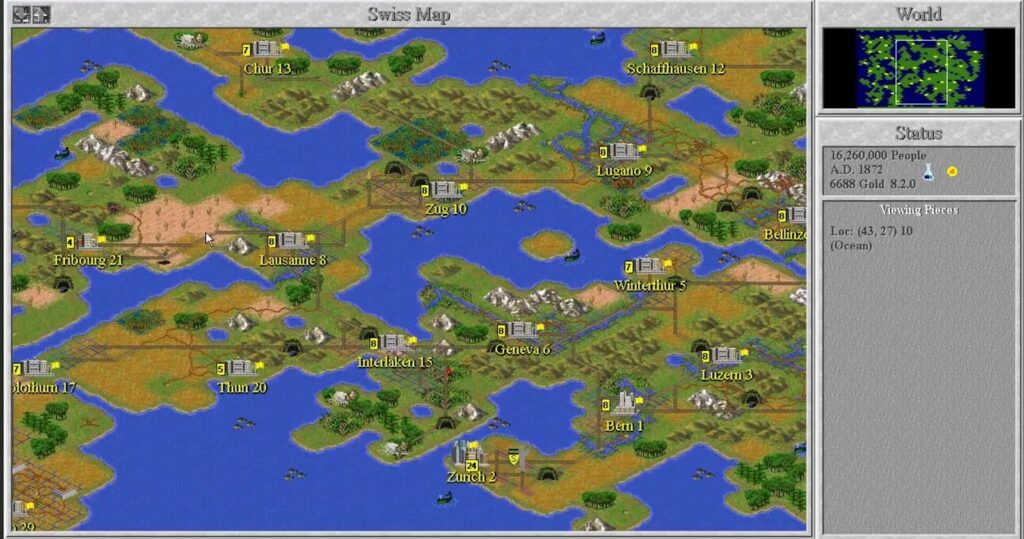 Civilization II, 1996