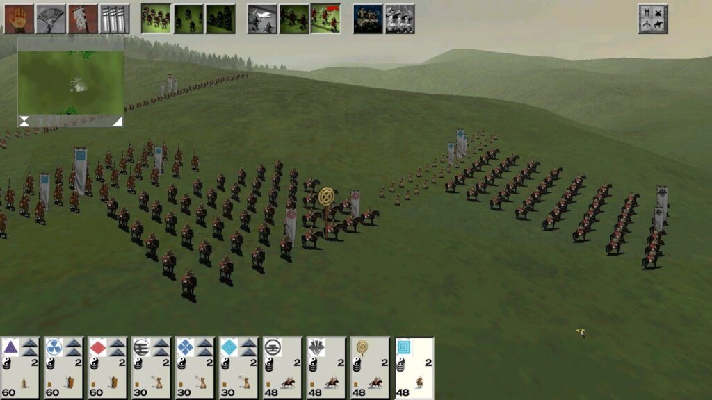 Total War: Shogun - a samurai army in a battle for dominance in feudal Japan