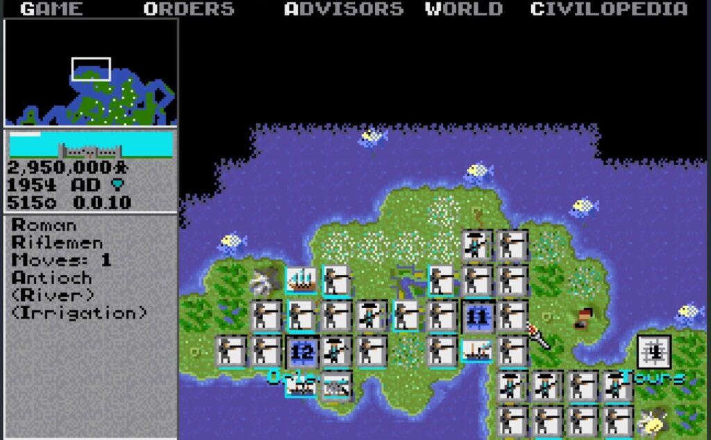 Sid Meier's Civilization, 1991