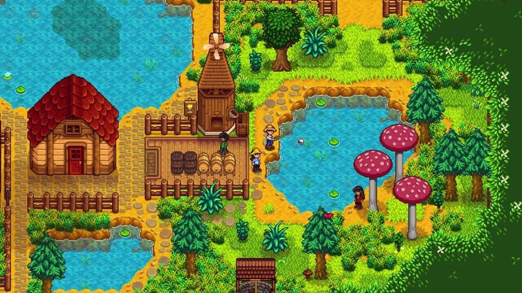 Stardew Valley - Fishing in nice weather