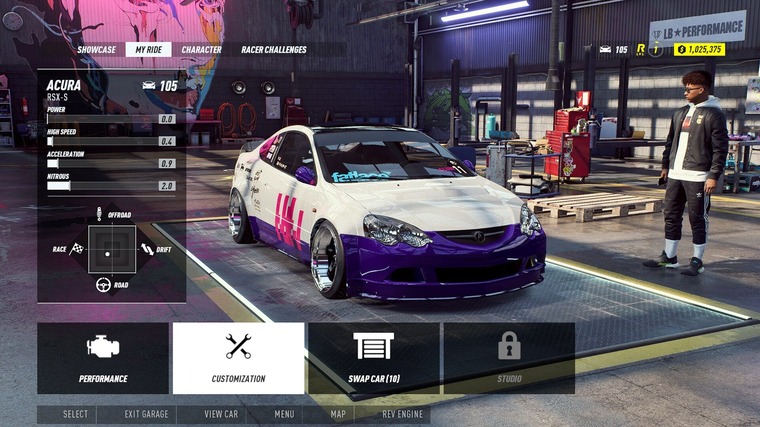 Need for Speed Heat - Deluxe Edition lets you customize your car entirely to your liking