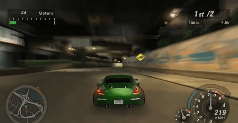 Need for Speed: Underground features the best soundtrack in the entire series