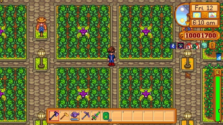 Chill farm life or economic powerhouse? You choose how to run your farm in Stardew Valley.