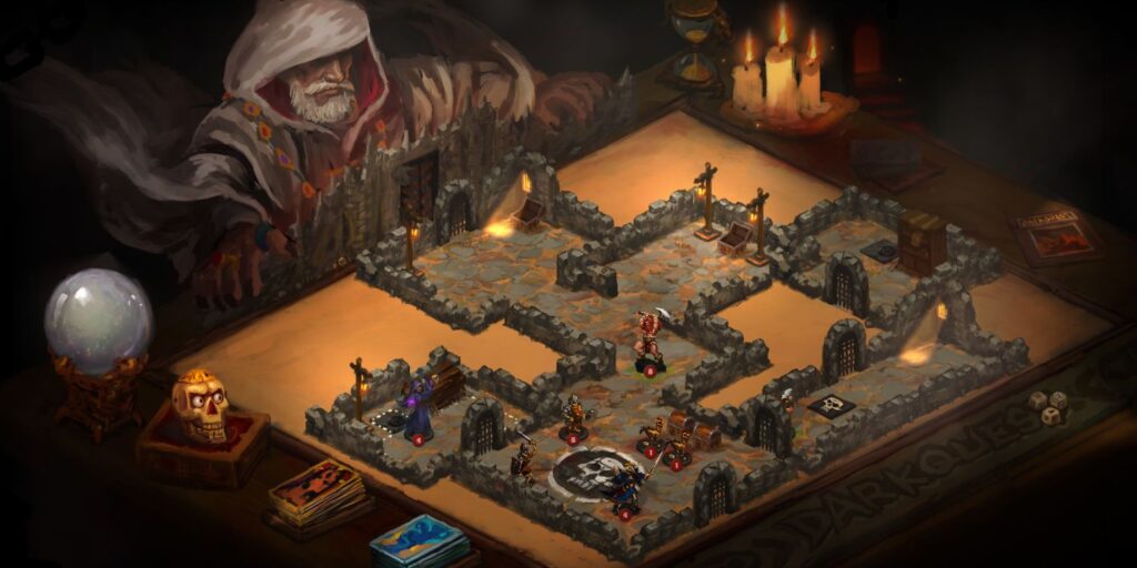 A screenshot of Dark Quest 4 gameplay.