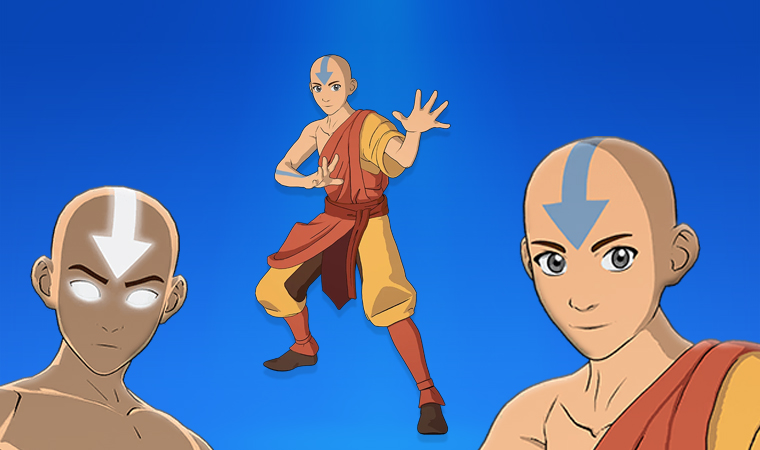 Avatar: The Last Airbender outfit and portrait showcase.