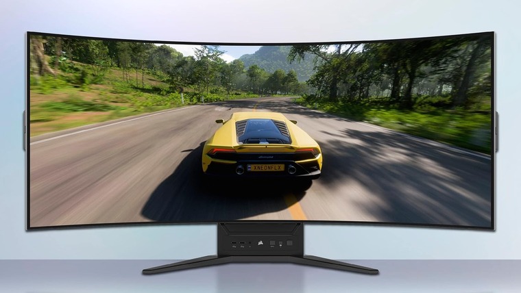 Corsair Xeneon Flex 45WQHD240 - Best Curved OLED Gaming Monitor