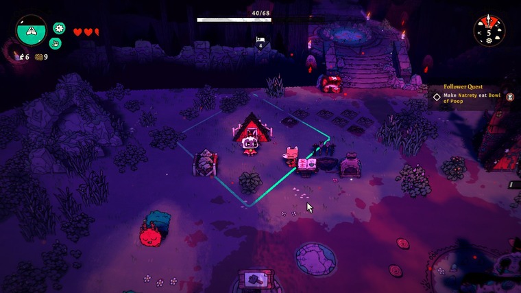 Cult of the Lamb is just like Animal Crossing… Except you get to sacrifice your villagers for more power.