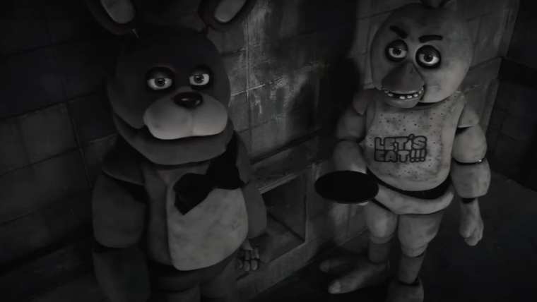 Creepy terrors at Five Nights at Freddy's
