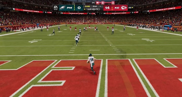 Realistic gameplay and improved player physics in Madden NFL 24