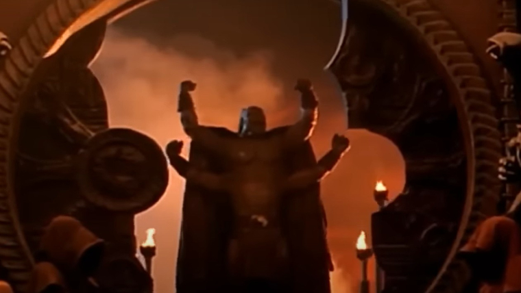 retro 90s mortal kombat movie