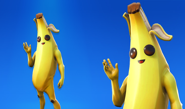 Peely outfit and portrait showcase.