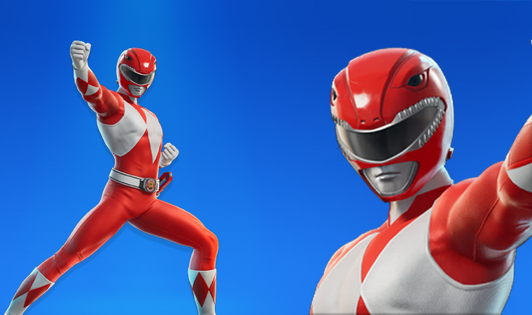 Power Rangers outfit and portrait showcase.
