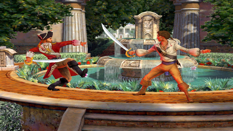 Sid Meier's Pirates! - The main character duels a privateer captain.