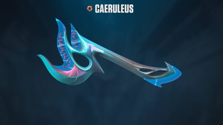 Caeruleus skin for melee axe