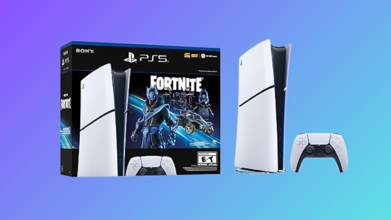 The Fortnite-branded PS5 edition optimized for stylish online multiplayer action and fast performance.