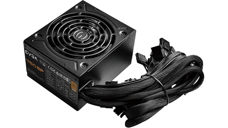 A gold-rated 750W power supply unit