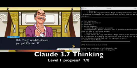 Hao AI Lab Test AI Language Models on Phoenix Wright: Ace Attorney