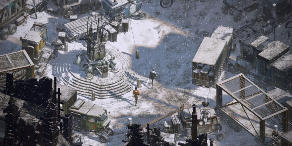 Screenshot of Disco Elysium gameplay.