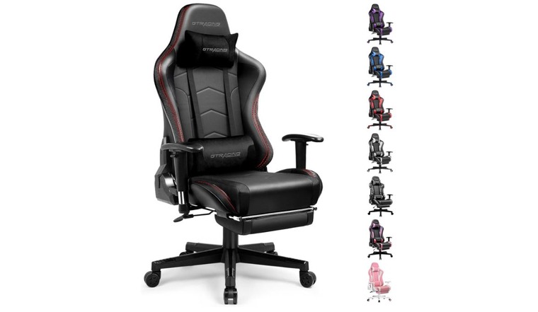 GTRACING 890MF - Best Big and Tall Gaming Chair with Speaker