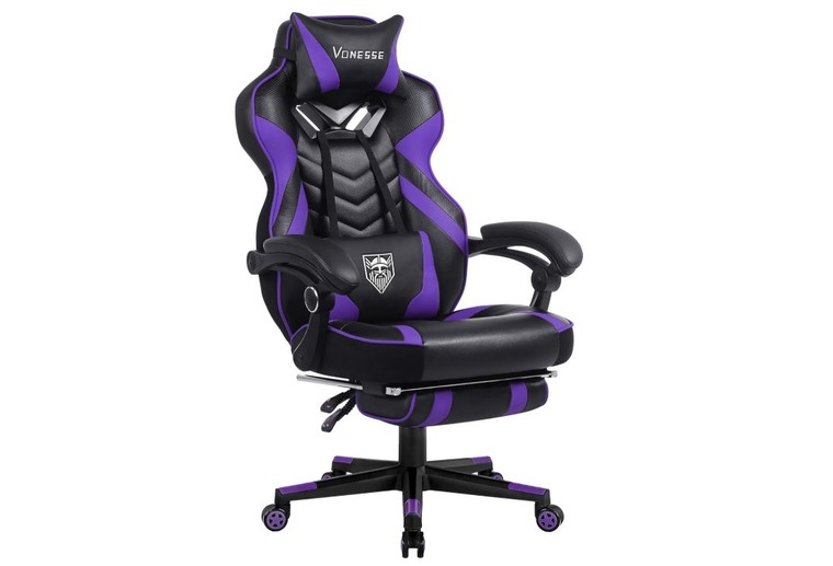 Vonesse with Footrest and Massage - Best Mid-Range Big and Tall Gaming Chair