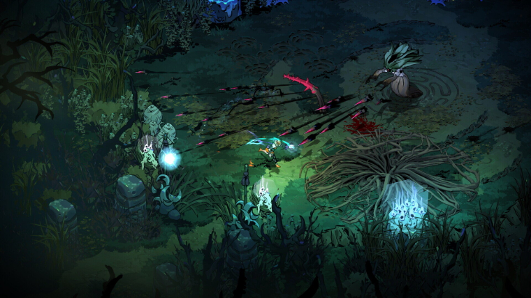 Hades II Melinoe Fighting Against a Wraith