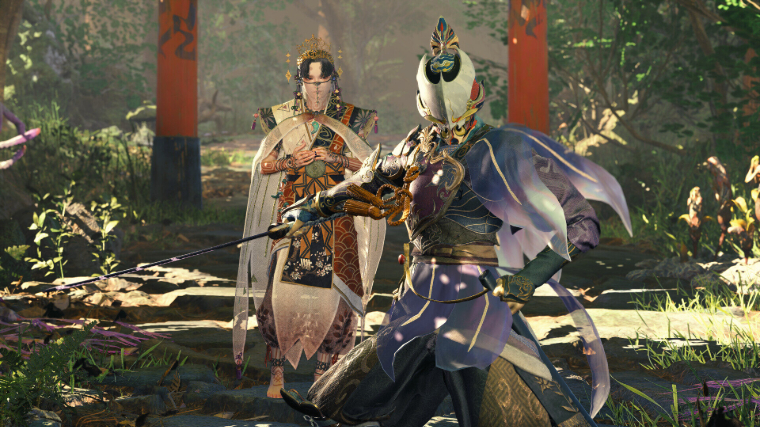 Kunitsu-Gami: Path of the Goddess Soh Protecting the Goddess