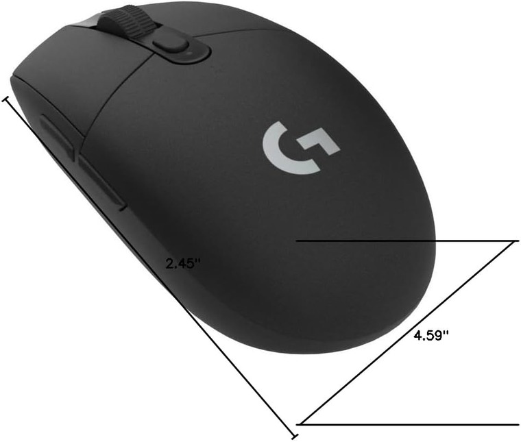 Logitech G305 Lightspeed – wireless gaming mouse with low latency, long battery life, and a compact design.