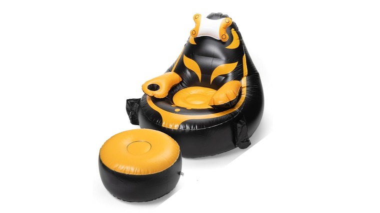 Qadory Up to 300 LBS Capacity, Black - Best Inflatable Gaming Chair for Kids
