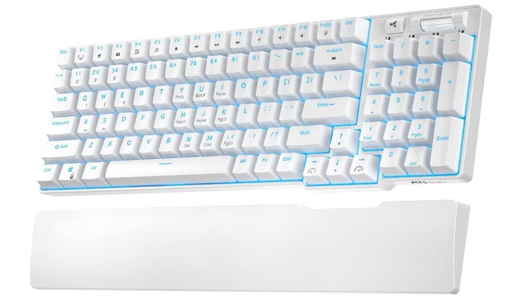 The Royal Kludge RK96 punches above its weight class with a compact frame, above-average performance, and reasonable price