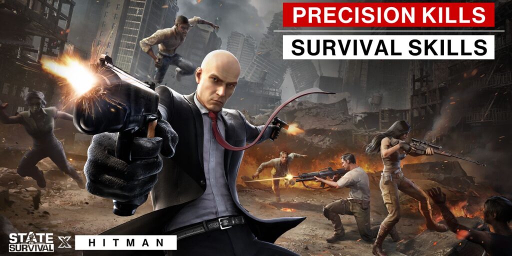 Agent 47 Infiltrates State of Survival in Blockbuster Hitman Crossover