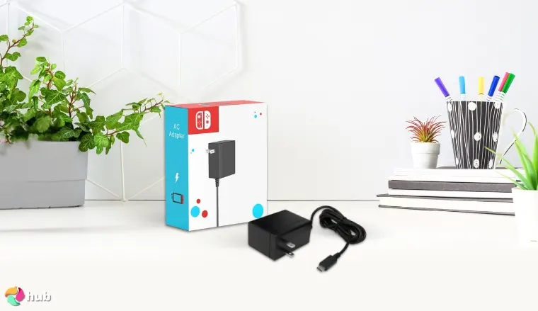 MARSDOCK 45W Charger on a white office desk with soft lighting for a review