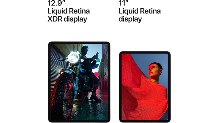 13'' vs 11'' Liquid Retina displays.