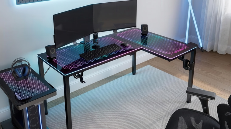 Eureka L-Shaped Desk.