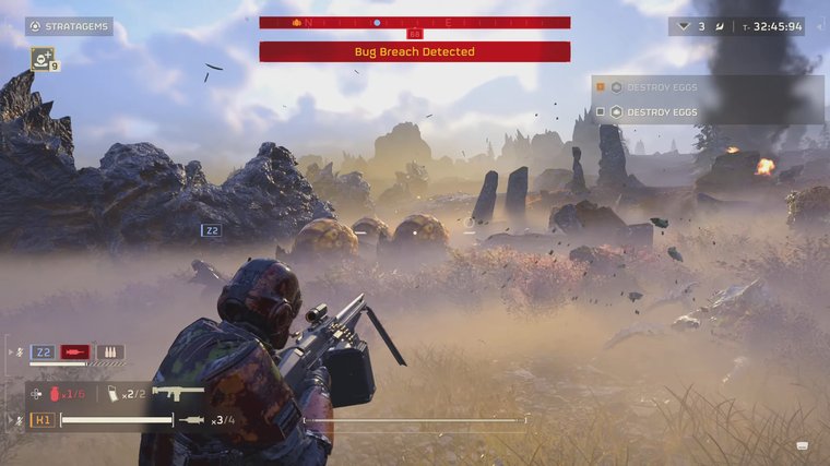 Helldivers 2 - Bug-Slaying Mayhem With Your Mates