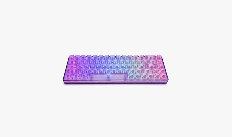 Higround Basecamp – stylish RGB gaming keyboard with an aluminum body, customizable lighting effects, and high-quality switches.