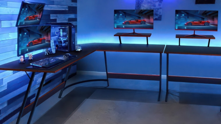 Homall L-Shaped Gaming Desk.