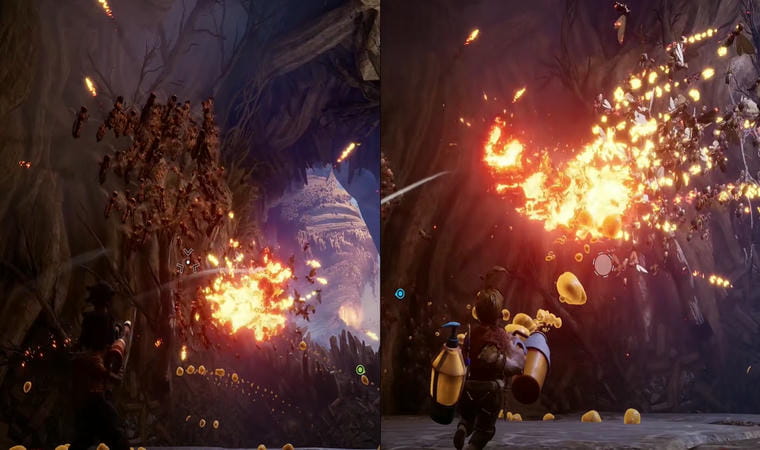 It Takes Two, fighting with bees!