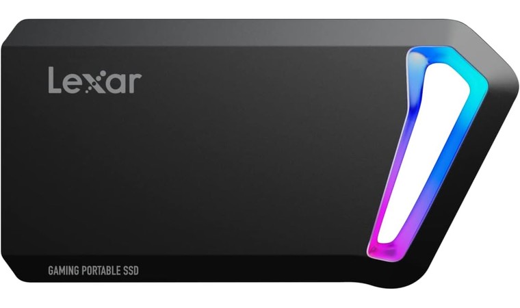 The speedy and stylish Lexar SL660 BLAZE is an all-around excellent SSD for gaming.