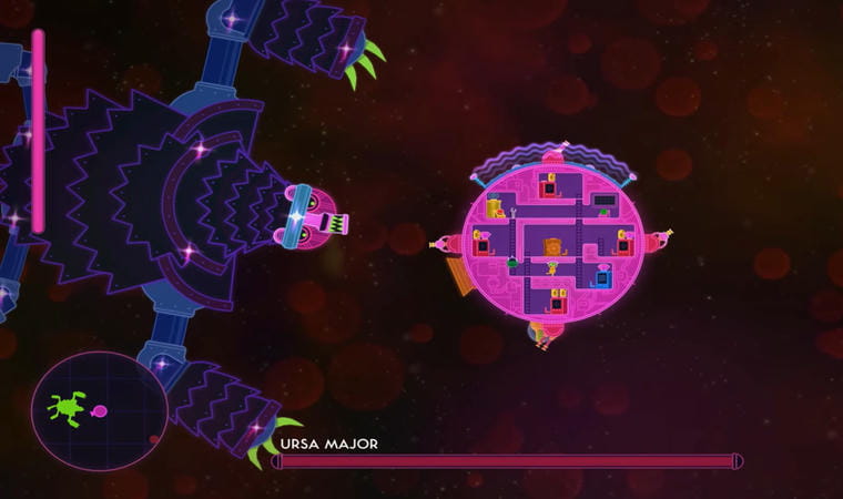 Lovers in a Dangerous Spacetime