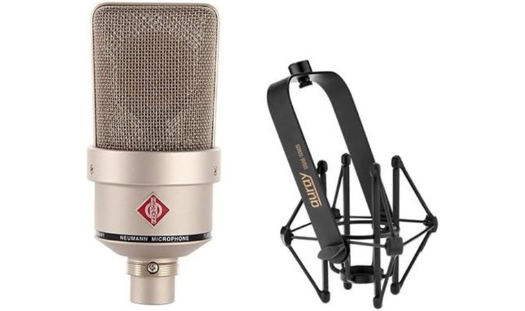 Neumann TLM 103  –  Premium condenser microphone with ultra-low noise, perfect for professional recording.