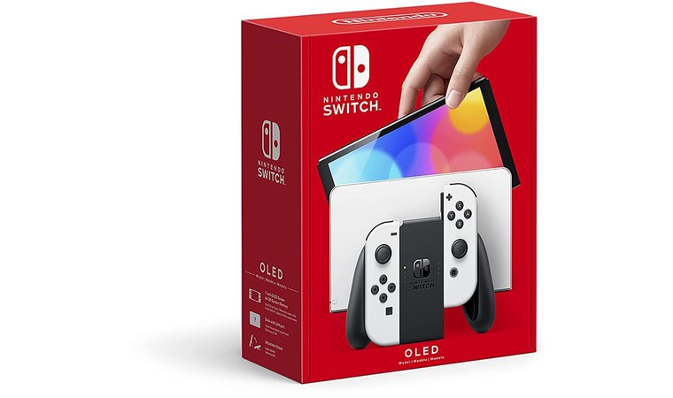 Nintendo Switch (OLED model) - Most Visually Appealing Portable Gaming for Kids
