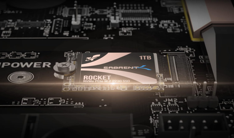 NVME SSD is very small.