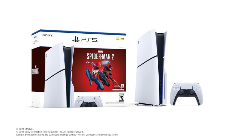 PlayStation 5 Console - Marvel’s Spider-Man 2 Bundle - Ultimate Superhero Gaming for Kids