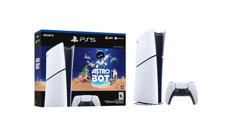PlayStation 5 Digital Edition - ASTRO BOT Bundle - Best Overall Gaming Console for Kids