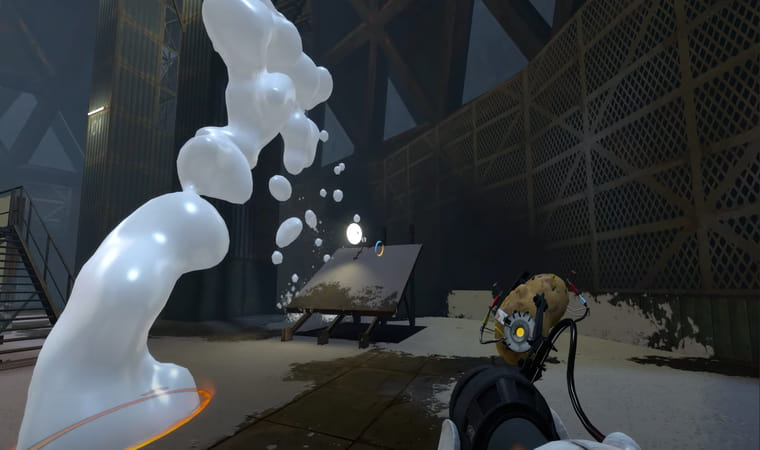 Portal 2, potato powered gun.