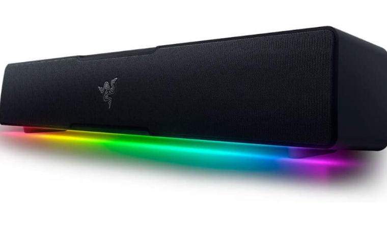 Razer Leviathan V2 X soundbar featuring virtual surround sound