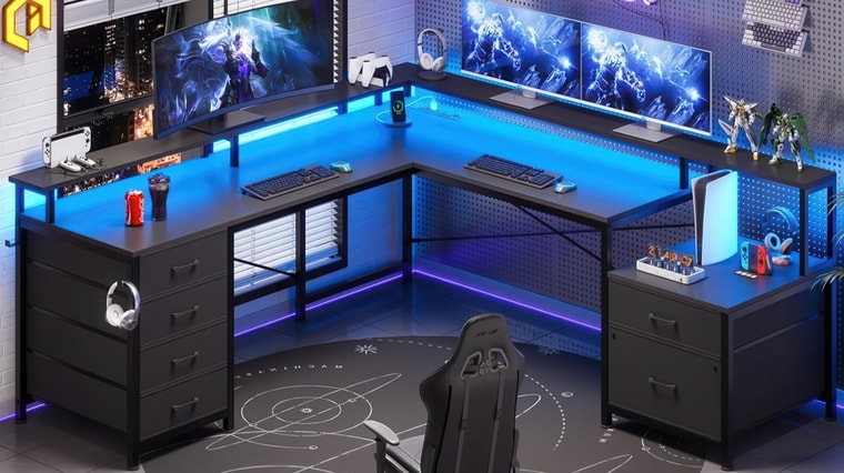Sedeta L-Shaped Desk.