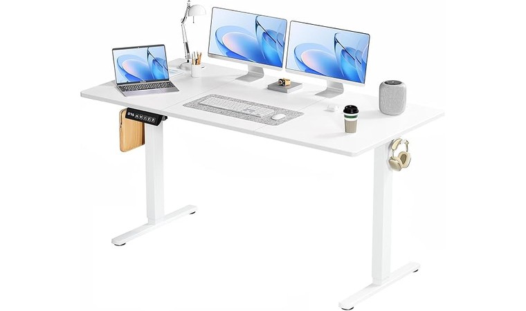 SMUG Adjustable Height Electric Sit Stand Up Down 63x24 Inch